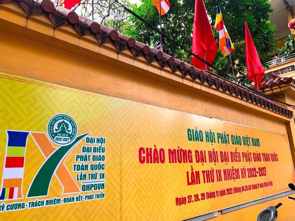 [ẢNH] Thủ đô Hà Nội chào mừng đại biểu tham dự Đại hội Phật giáo toàn quốc lần thứ IX缩略图