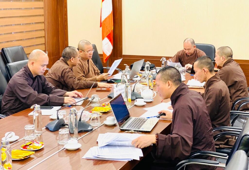 Ban Thư ký Đại hội Phật giáo toàn quốc lần thứ IX rà soát các công việc chuẩn bị đại hội缩略图