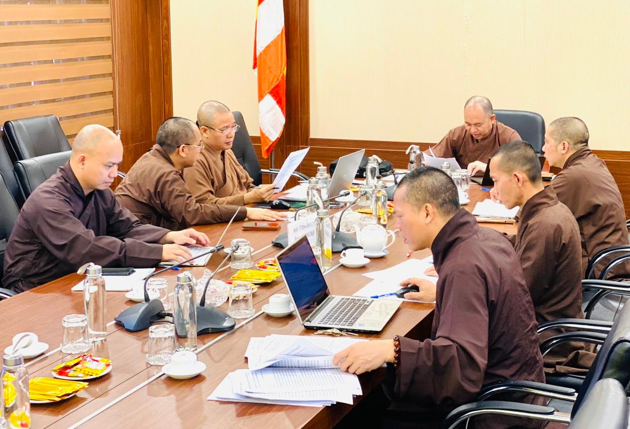 Ban Thư ký Đại hội Phật giáo toàn quốc lần thứ IX rà soát các công việc chuẩn bị đại hội缩略图