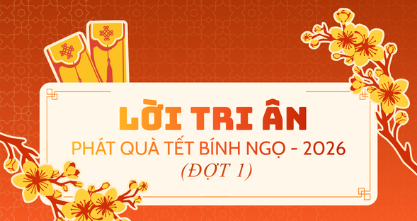 LỜI TRI ÂN QUÝ PHẬT TỬ (ĐỢT 1)