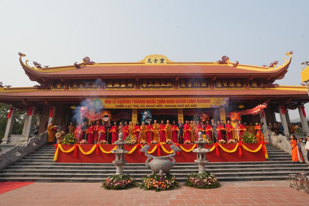 Lễ Khánh thành ngôi Đại hùng Bảo điện chùa Lạc Thị – Dấu ấn tâm linh giữa lòng đất cổ Ngọc Hồi