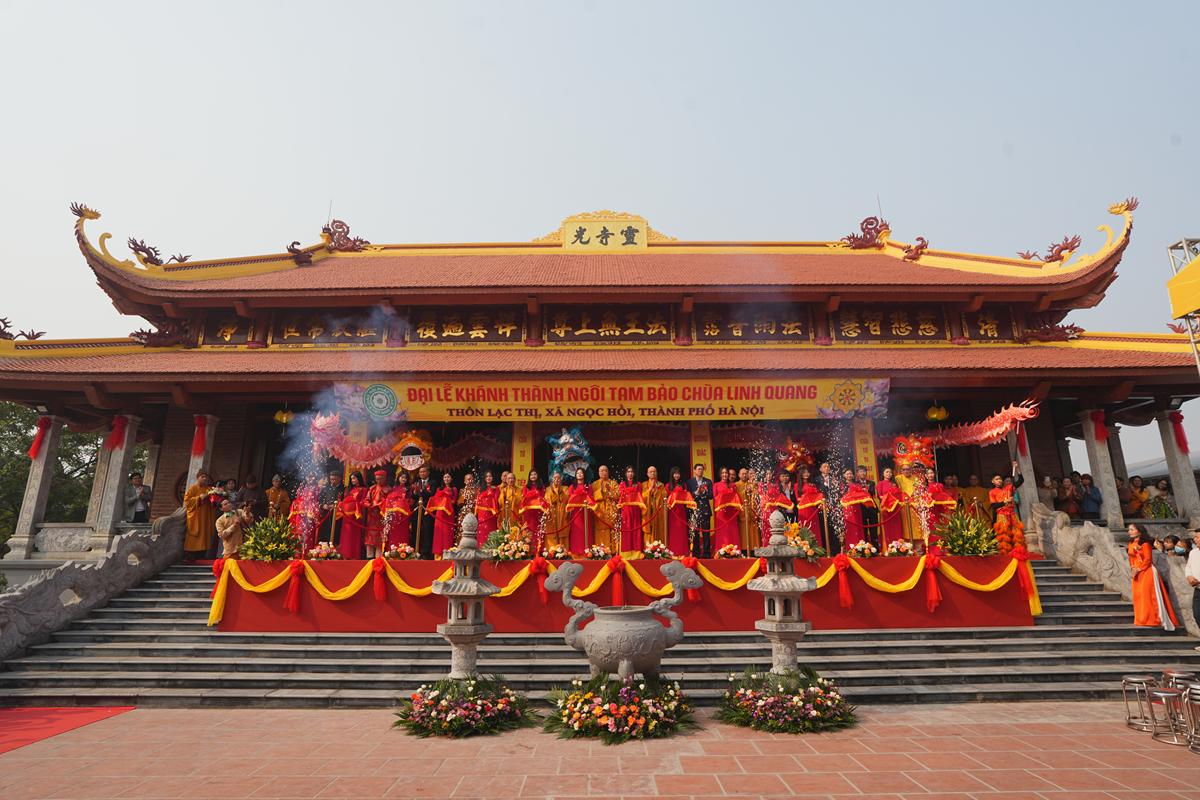Lễ Khánh thành ngôi Đại hùng Bảo điện chùa Lạc Thị – Dấu ấn tâm linh giữa lòng đất cổ Ngọc Hồi
