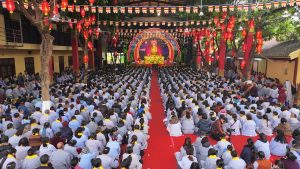 Hà Nội: Lắng sâu tâm nguyện Pháp Hoa trong các hoạt động kỷ niệm Phật thành đạo tại chùa Bằng