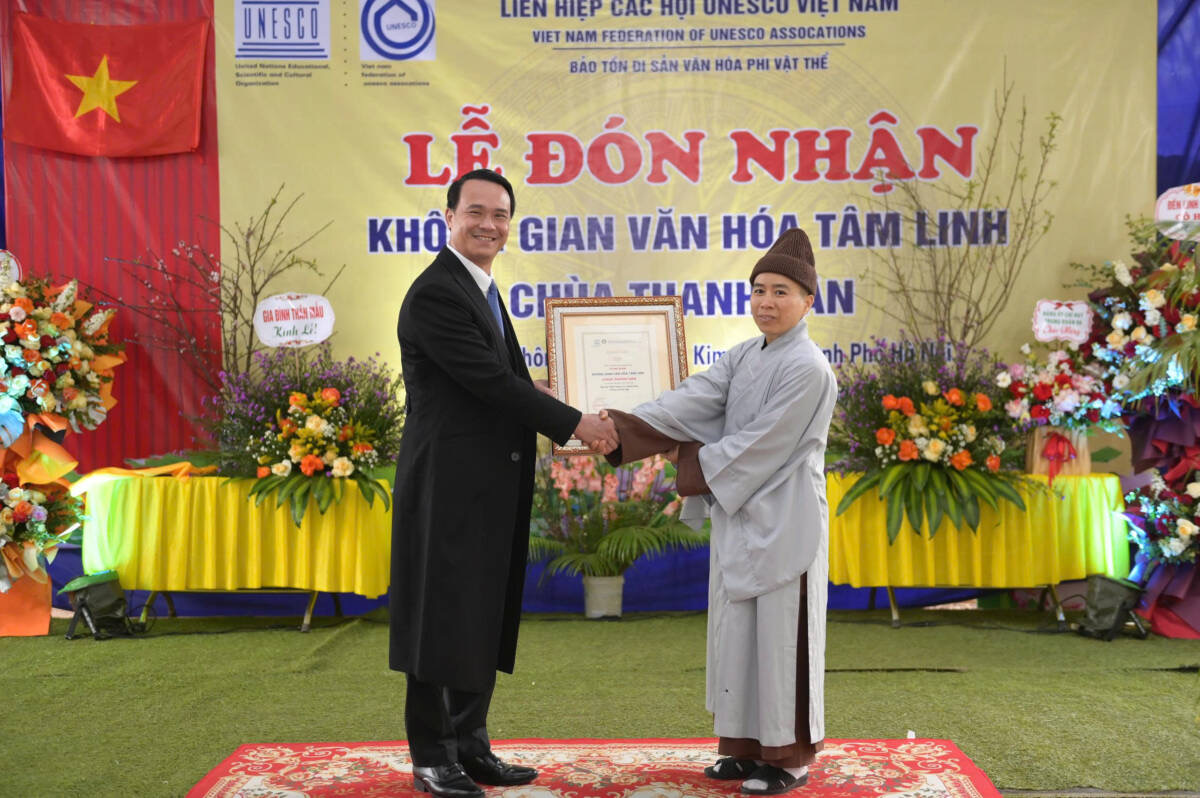 Hà Nội: Lễ đón nhận Không gian văn hóa tâm linh chùa Thanh Vân