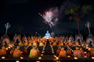 Thiêng liêng đêm kỷ niệm Phật thành đạo PL.2569 tại Tu viện Nguyên Thiều