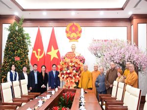 Hải Phòng: Ban Trị sự GHGPVN thành phố thăm, chúc Tết các sở, ban ngành trước thềm xuân Bính Ngọ