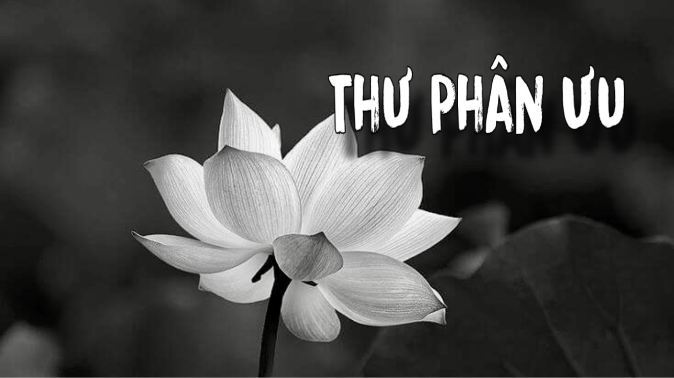 Thư Phân ưu – Chia buồn đến môn đồ, thân quyến của cố Giác linh Thích Nữ Hạnh Duyên, thế danh Phan Thị Đệ