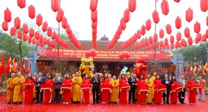 Phú Thọ: Phường Vĩnh Yên tổ chức Lễ hội truyền thống và khánh thành Ngôi Tam Bảo