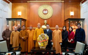 Đoàn GHPGVN thăm và chúc Tết Uỷ ban Trung ương MTTQVN nhân dịp Xuân Bính Ngọ 2026