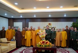 GHPGVN thăm và chúc Tết 2026 Công an Thành phố Hà Nội