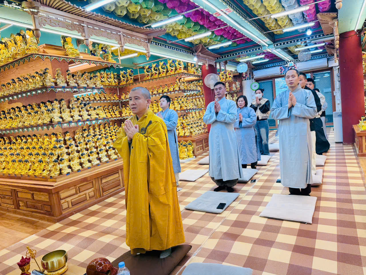 KHÓA TU MỘT NGÀY AN LẠC TẠI CHÙA ĐẠI PHÁP LUÂN (대법륜사) | ĐẠO TRÀNG VIỆN CHUYÊN TU TẠI HÀN QUỐC KHU VỰC 김해 (GIMHAE)