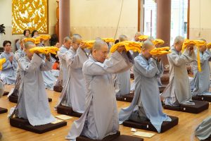 Lễ bế mạc khoá tu “Xuất gia gieo duyên lần 2” với nhiều cảm xúc bùi ngùi, biết ơn của chư hành giả tham dự khoá tu