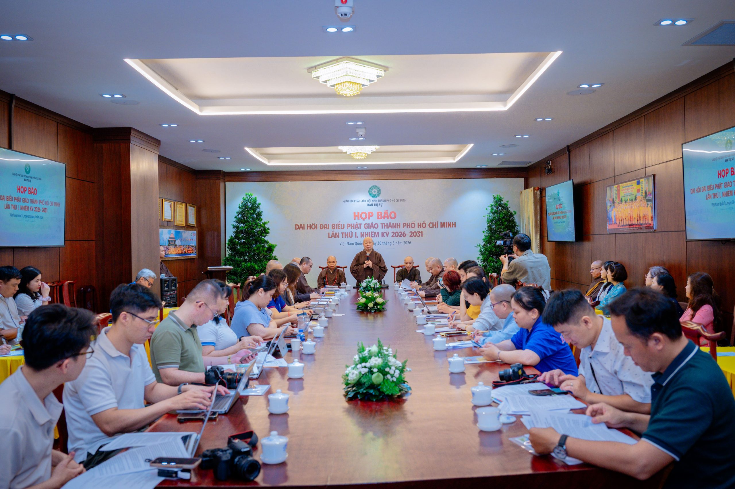 Đại hội đại biểu Phật giáo TP.Hồ Chí Minh diễn ra trong hai ngày 4 – 5/4/2026