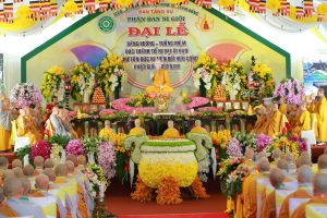 Lâm Đồng: Trang nghiêm lễ dâng hương tưởng niệm Đức Thánh Tổ Ni Đại Ái Đạo tại chùa Phước Huệ