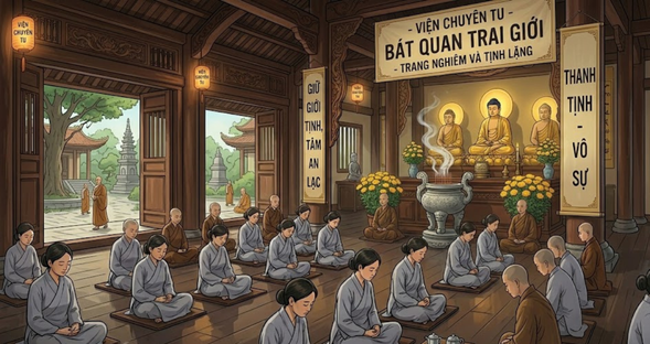 THÔNG BÁO – Về việc Tổ chức Khóa tu Bát Quan Trai Giới lần thứ 1