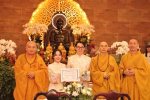 TPHCM: Trang nghiêm lễ Hằng thuận tại chùa An Hòa