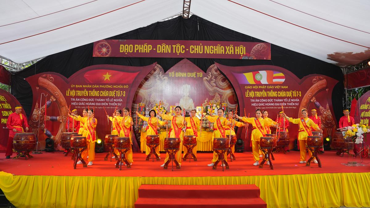 Lễ hội truyền thống chùa Duệ Tú và tưởng niệm Giác Hoàng Đại Điên Thiền Sư năm 2026