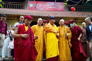 Bắc Ninh: Tăng đoàn Truyền thừa Drukpa thăm và giao lưu văn hóa tại chùa Phật Tích
