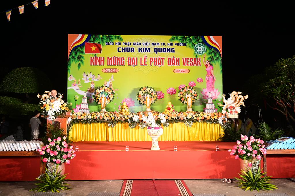 Hải Phòng: Chùa Kim Quang hân hoan đón mừng Phật đản PL. 2570 – DL. 2026