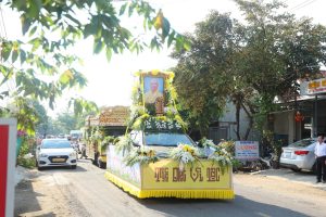 Trang nghiêm Lễ truy niệm và phụng tống kim quan cố Trưởng lão HT. Thích Phước Minh nhập bảo tháp