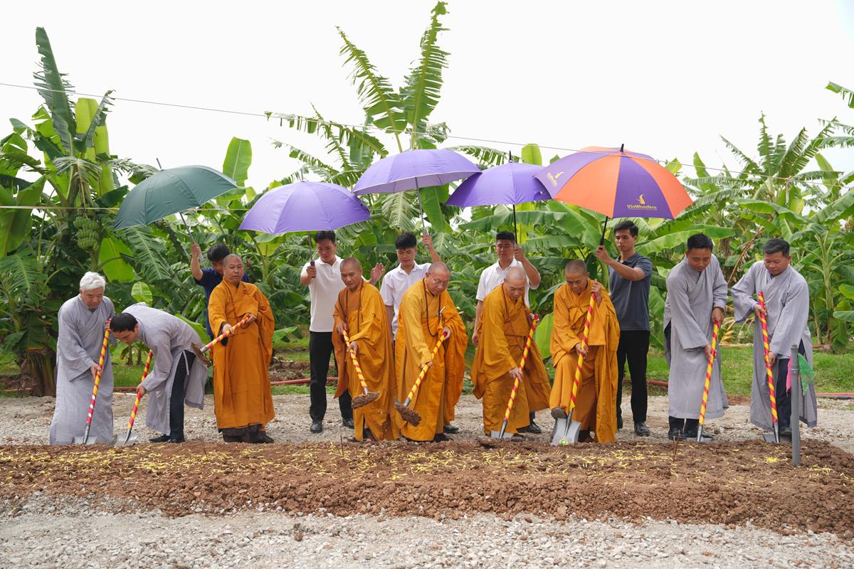 Lễ khởi công xây dựng chùa Trúc Lâm Tịnh viện Minh Châu