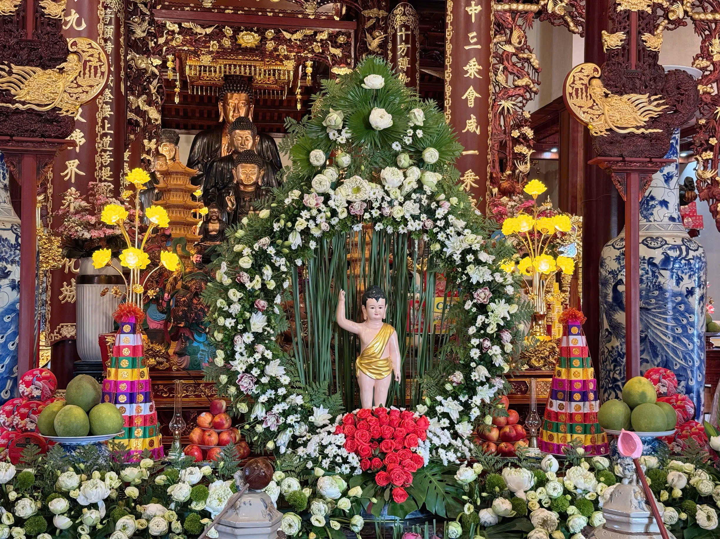 Hải Phòng: Phật giáo Liên xã Tiên Lãng long trọng tổ chức Đại lễ kính mừng Phật đản PL. 2570 tại Tổ đình Thắng Phúc