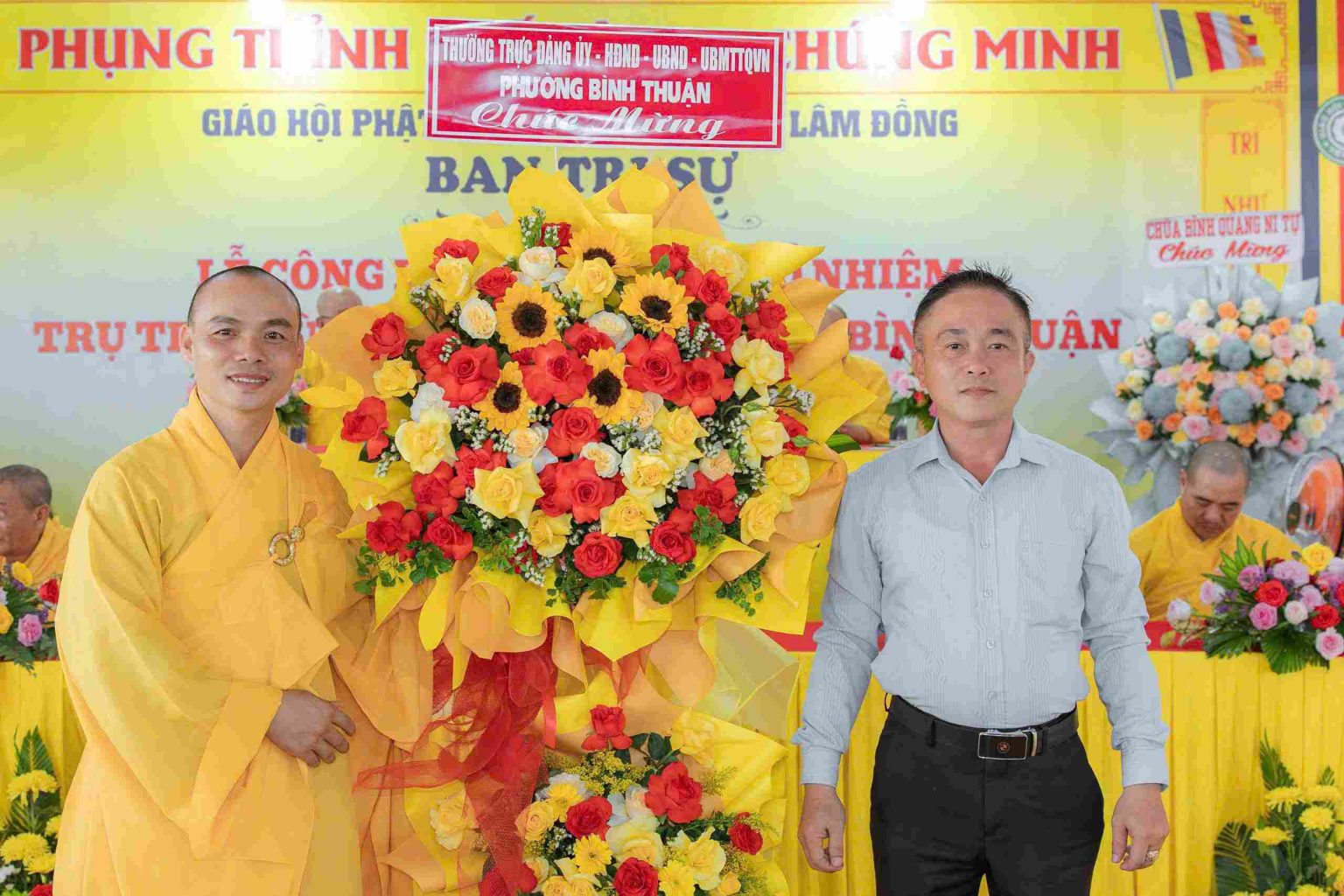 Lâm Đồng: Trang nghiêm lễ bổ nhiệm trụ trì chùa Bửu Quang, phường Bình Thuận