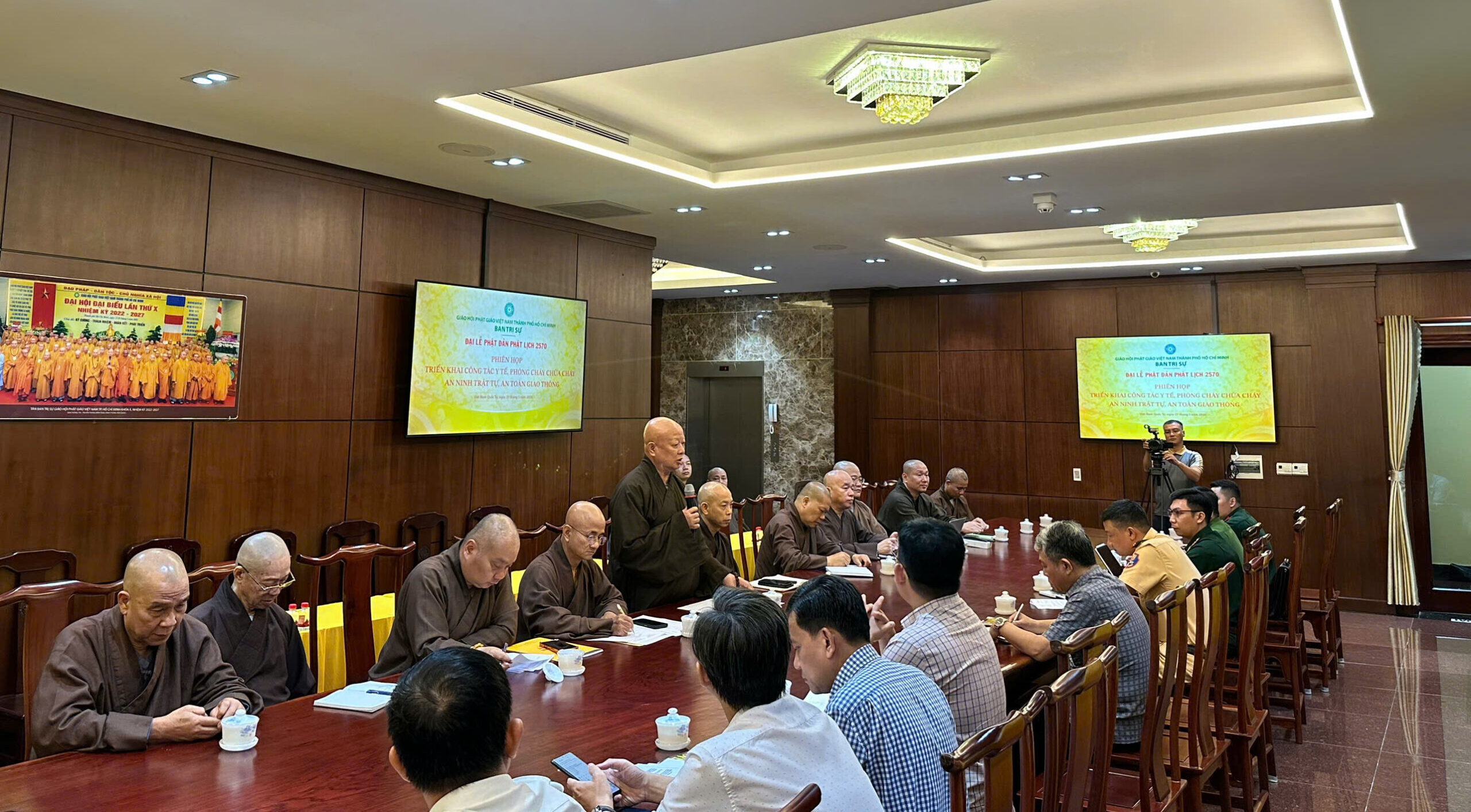 Phật giáo TP.HCM Họp liên ngành triển khai công tác phục vụ Tuần lễ Phật đản