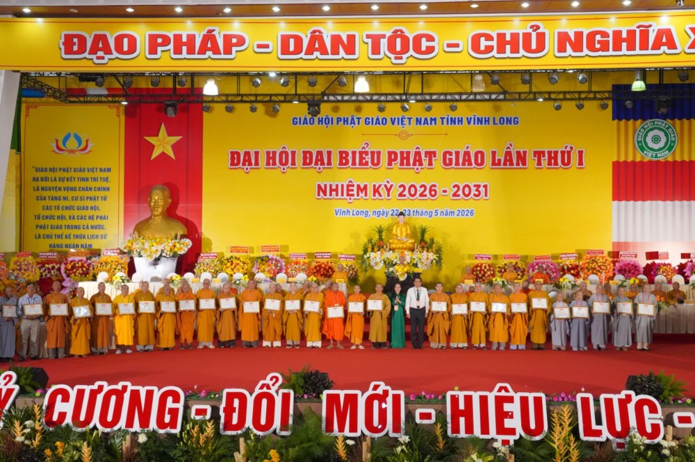 Chùm ảnh: Phật giáo Vĩnh Long phiên làm việc đầu tiên hướng đến Đại hội Đại biểu Phật giáo tỉnh lần thứ I, NK: 2026 – 2031