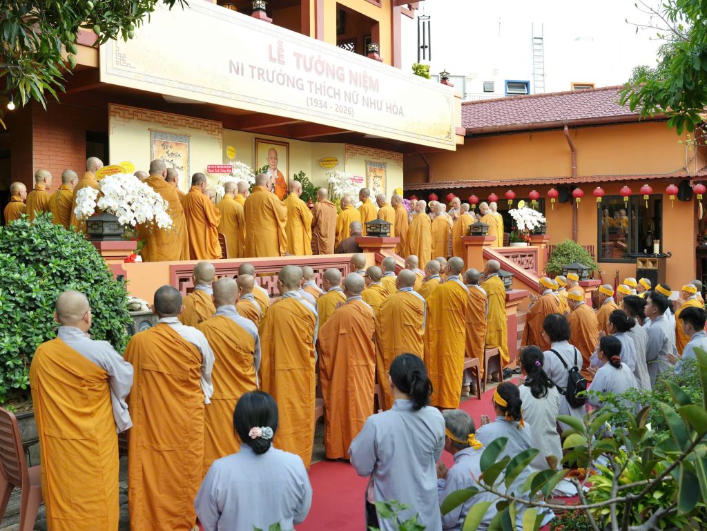 Tưởng niệm tuần thất thứ ba cố NT.Thích Nữ Như Hòa
