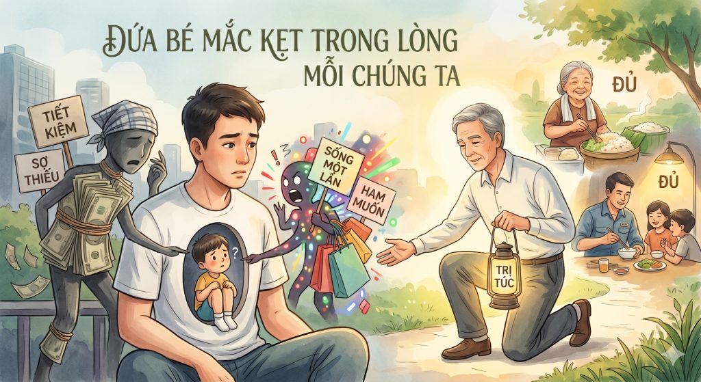 Đứa bé mắc kẹt trong lòng mỗi chúng ta