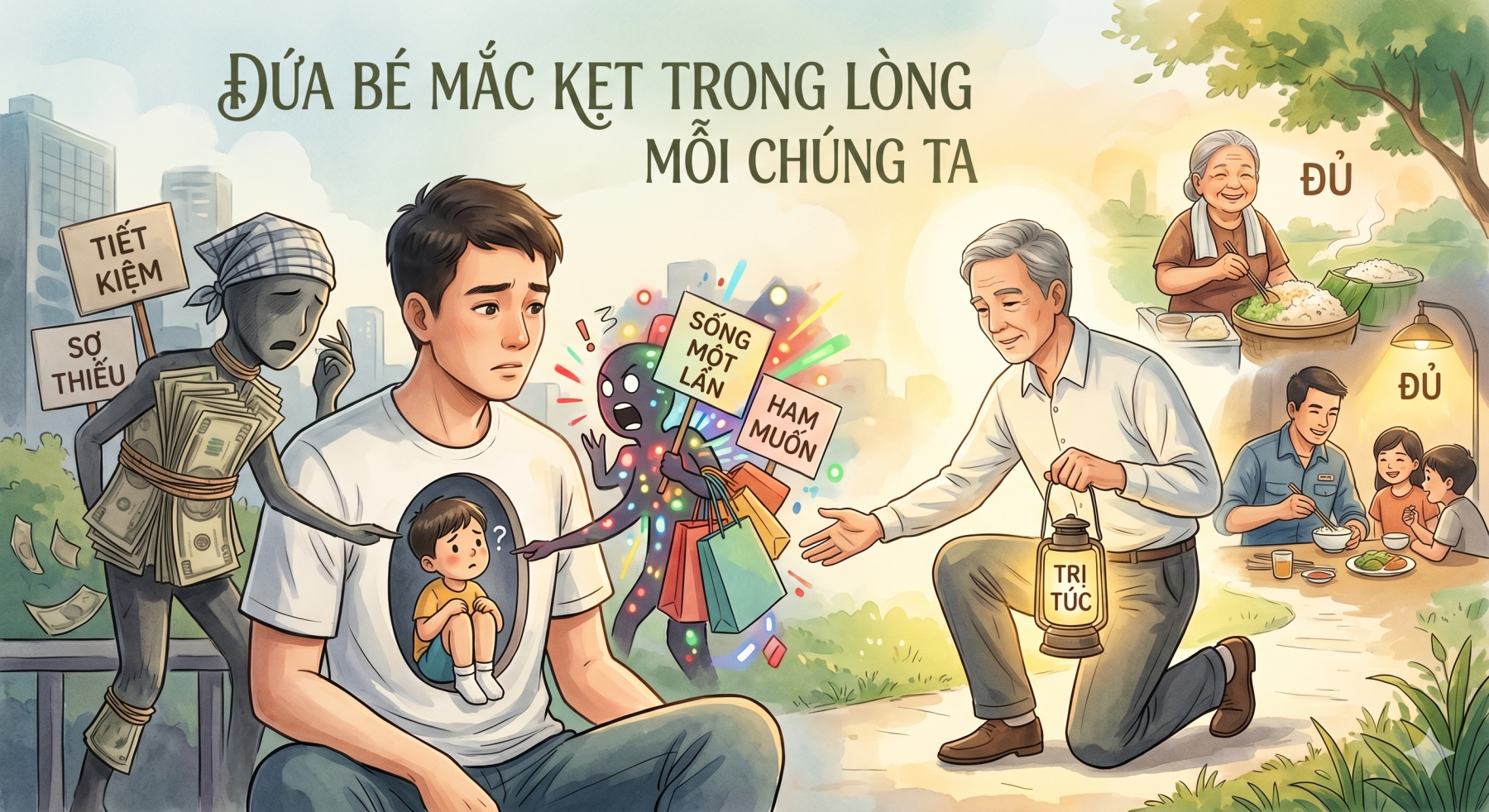 Đứa bé mắc kẹt trong lòng mỗi chúng ta