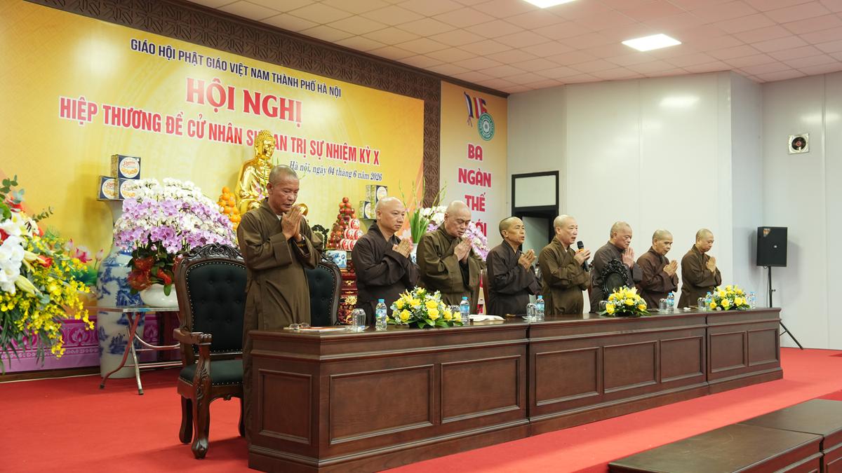 Hội nghị hiệp thương đề cử nhân sự BTS GHPGVN thành phố Hà Nội nhiệm kỳ X