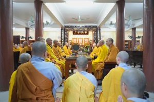 Hà Nội: Tăng Ni Trường hạ Bồ Đề trang nghiêm tác pháp Tiền an cư PL.2570 – DL.2026