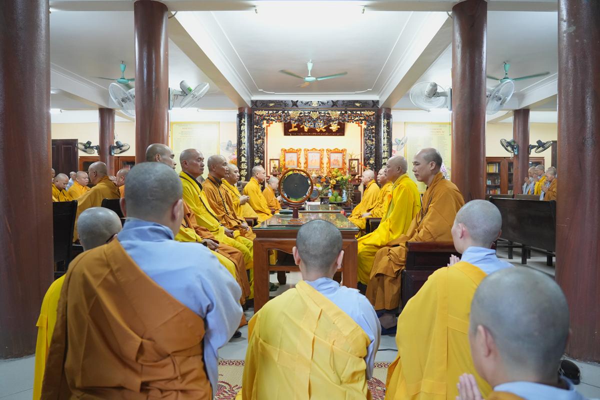 Hà Nội: Tăng Ni Trường hạ Bồ Đề trang nghiêm tác pháp Tiền an cư PL.2570 – DL.2026