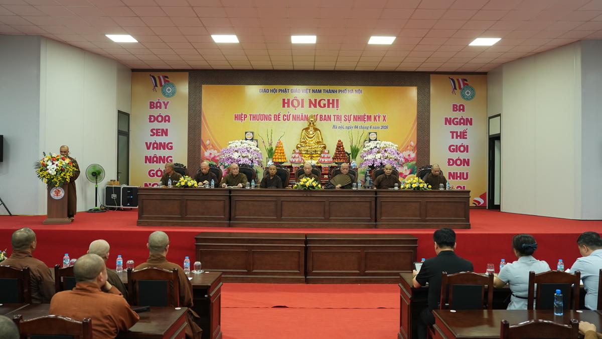 Hội nghị hiệp thương đề cử nhân sự BTS GHPGVN thành phố Hà Nội nhiệm kỳ X