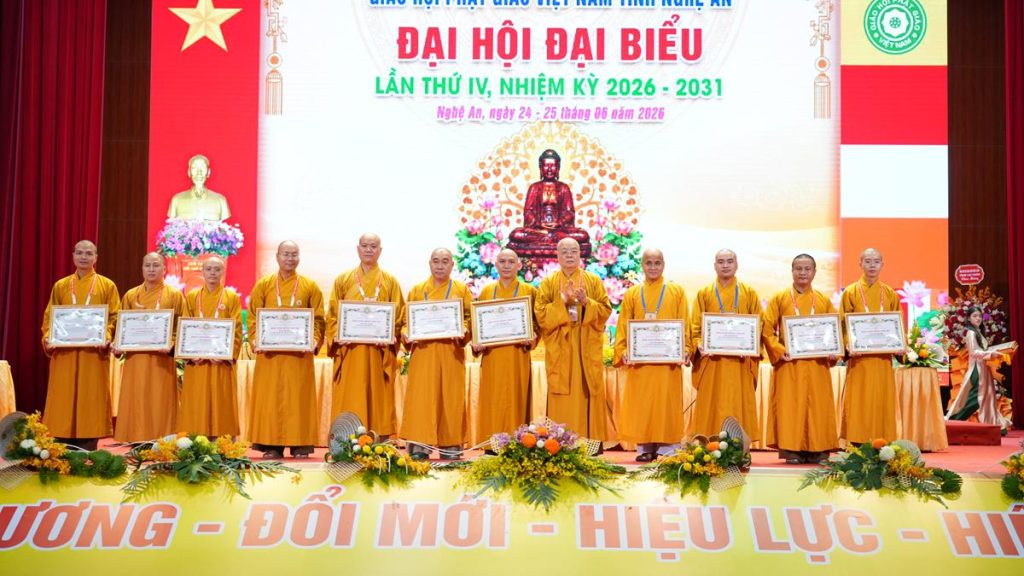 Ngày làm việc thứ nhất của Đại hội đại biểu Phật giáo tỉnh Nghệ An lần thứ IV, nhiệm kỳ 2026 – 2031