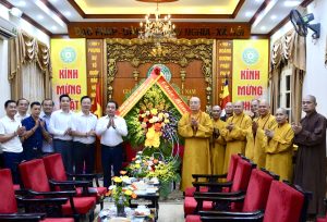 Hà Nội: Bí thư Thành uỷ Chúc mừng TƯ GHPGVN nhân dịp Phật đản PL.2570-DL.2026