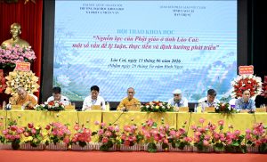 Lào Cai: Hội thảo khoa học “Nguồn lực của Phật giáo ở tỉnh Lào Cai: một số vấn đề lý luận, thực tiễn và định hướng phát triển”