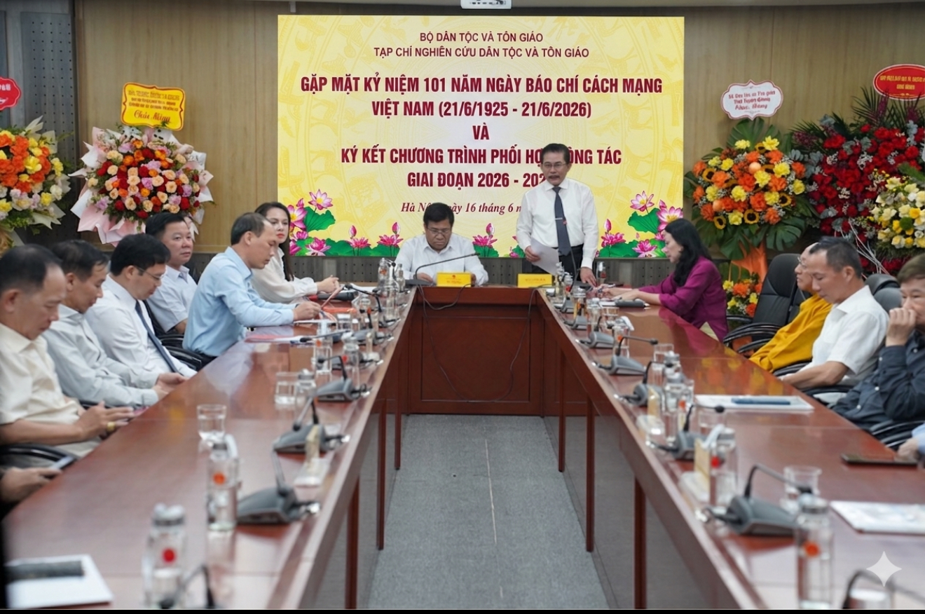 Tạp chí Nghiên cứu Dân tộc và Tôn giáo kỷ niệm 101 năm Ngày Báo chí Cách mạng Việt Nam