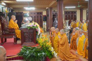 Hà Nội: Tổ đình Bồ Đề trang nghiêm khai pháp khóa An cư kết hạ PL.2570
