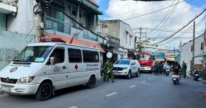 Nỗ lực phá khóa, dập lửa vẫn không kịp cứu nữ chủ quán cà phê ở TPHCM