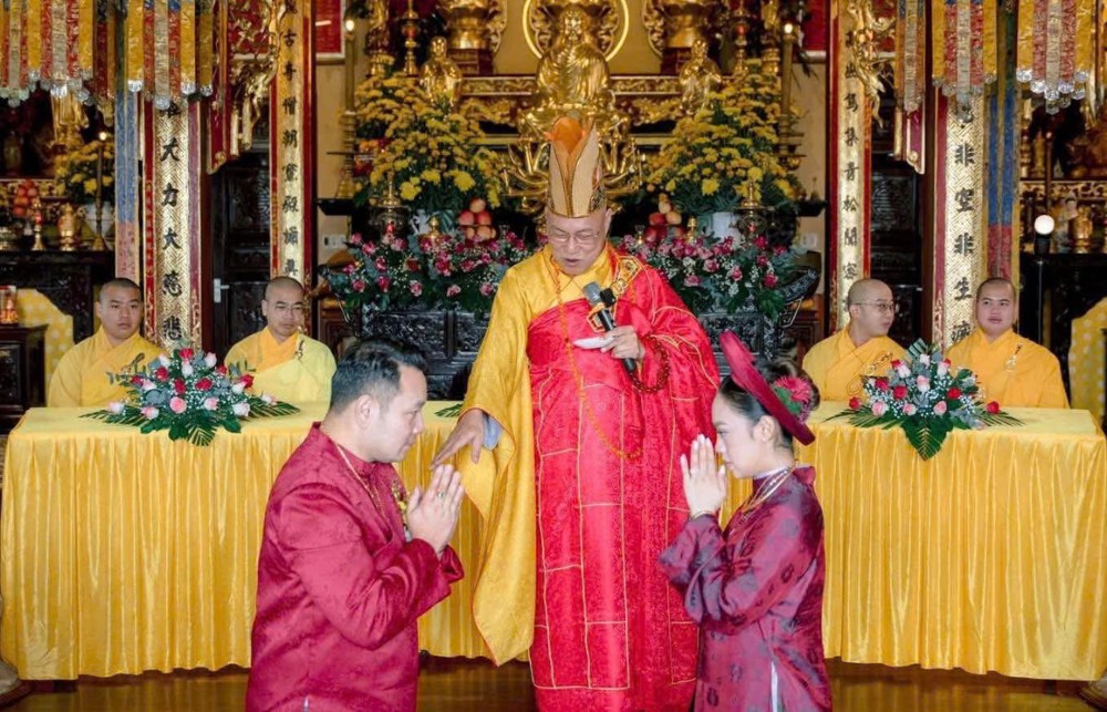 Lâm Đồng: Trang nghiêm Lễ hằng thuận tại chùa Liên Trì