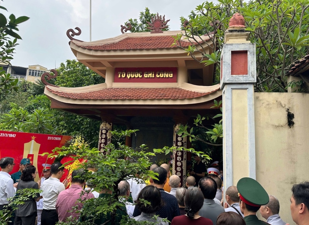Hà Nội: Các cơ sở tự viện trang nghiêm tưởng niệm, tri ân các anh hùng liệt sĩ