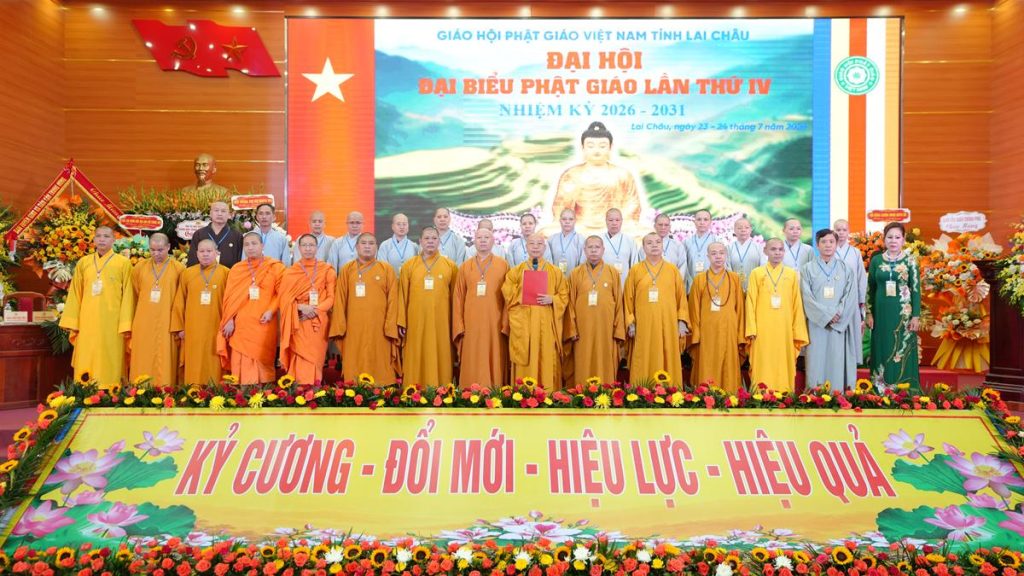 Hòa thượng Thích Thanh Huân được suy cử tân Trưởng Ban Trị sự GHPGVN tỉnh Lai Châu nhiệm kỳ 2026 – 2031