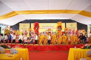 Lào Cai: Long trọng cử hành Lễ khởi công xây dựng Chùa Tân Bảo – Trụ sở Ban Trị sự GHPGVN tỉnh