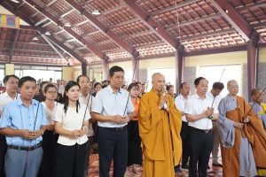 Hải Phòng: Phường Hưng Đạo tổ chức lễ cầu siêu anh linh các Anh hùng Liệt sĩ  tại chùa Quảng Luận