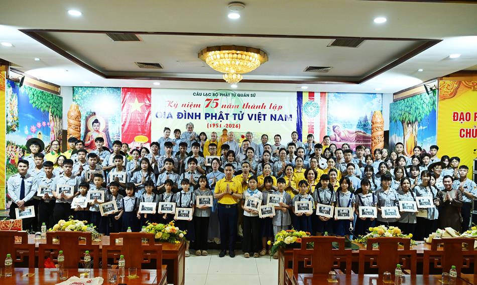 Kỷ niệm 75 năm Gia đình Phật tử Việt Nam: Tri ân nguồn cội, tiếp nối lý tưởng缩略图 Kỷ niệm 75 năm Gia đình Phật tử Việt Nam: Tri ân nguồn cội, tiếp nối lý tưởng
