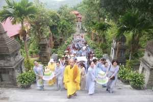 Quảng Ninh: Chùa Tiêu Dao tùy hỷ Cúng Dàng 3 Trường Hạ tại tỉnh Quảng Ninh