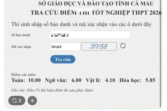 Cà Mau xác minh phản ánh học sinh gian lận thi tốt nghiệp